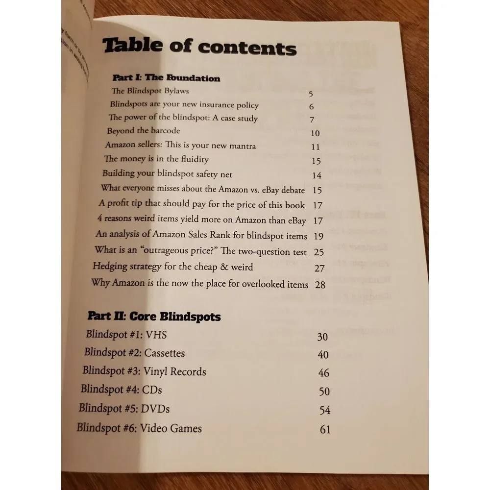 Amazon‎ Blindspot Profits Guidebook Reselling How-To Guide GUC
